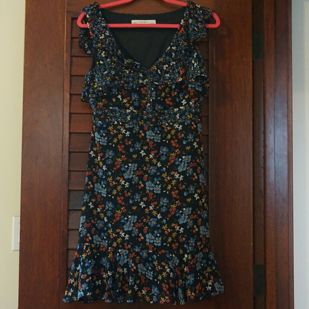 ZARA BASICS FLORAL DRESS